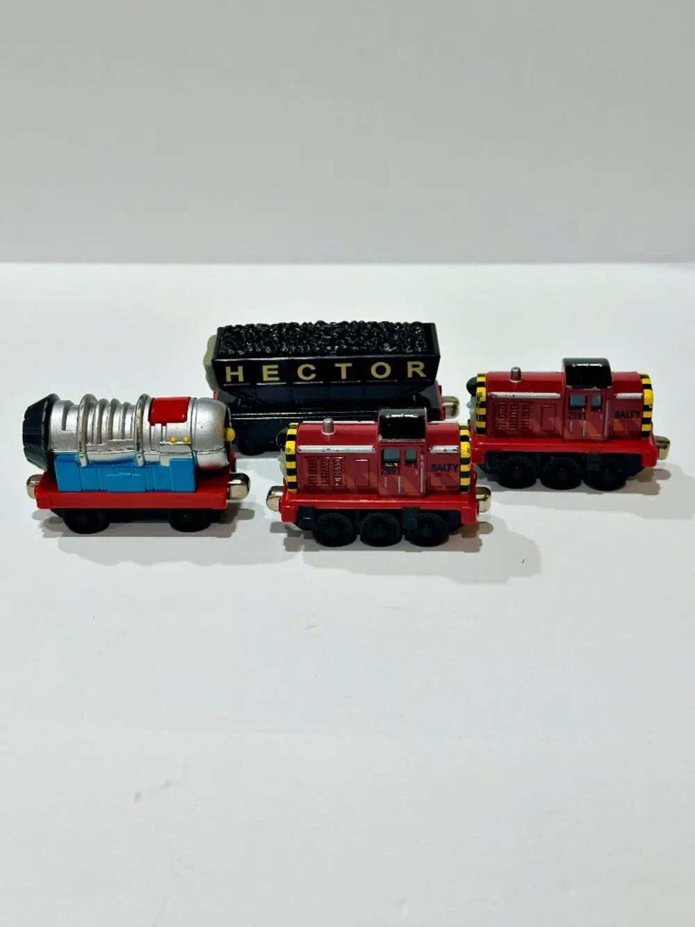 Thomas Take Along Lot Hector Jet Engine Salty x2 Diecast Learning Curve 2003-07